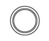 LEYLA 31172818 Gasket, exhaust pipe